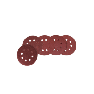 LIJA PAPEL SET 5 PIEZAS C/VELCRO 41/2"